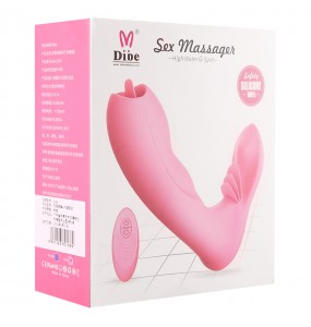 DIBE Female Wireless Remote Control Warming Wearable Clitoris Vibrator (Chargeable - Advanced)